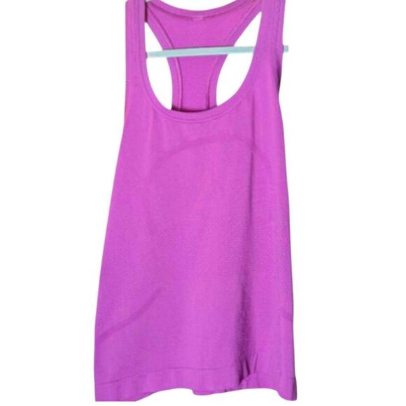 LULULEMON ATHLETICA Swiftly Teck Racerback 2.0 'Race Length' Size 4 - Picture 2 of 3